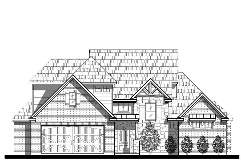 STOCK PLAN TX-2991-RENDERING BW