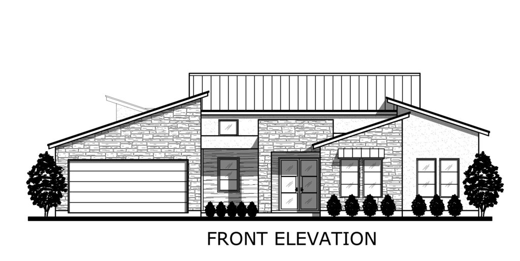 TX-2488-FRONT ELEVATION