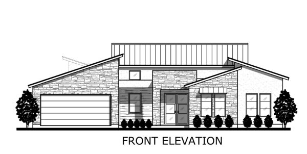 TX-2488-FRONT ELEVATION